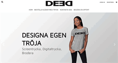 Desktop Screenshot of deed.se